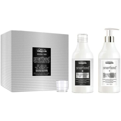 L'Oréal Professionnel smartbond technical kit: additivo protettivo 500ml + 2 pre-shampoo 500ml