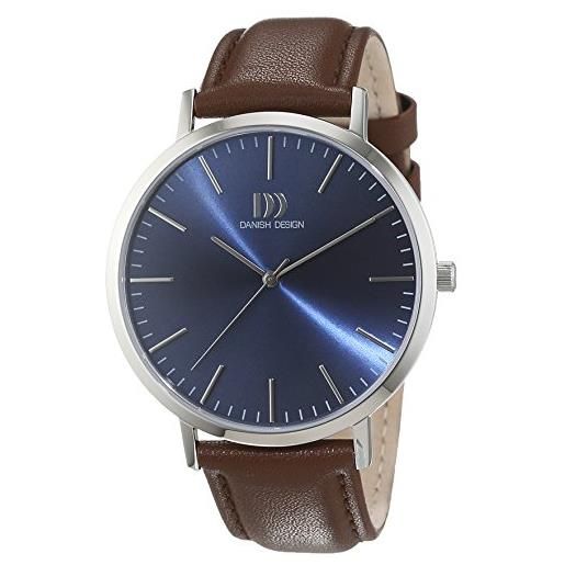 Danish Design uomo-orologio da polso al quarzo in pelle 3314509