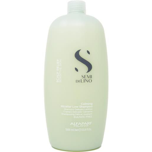 Alfaparf semi di lino calming micellar low shampoo lenitivo 1000 ml