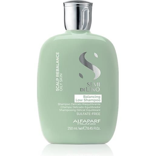 Alfaparf semi di lino balance low shampoo riequilibrante 250 ml