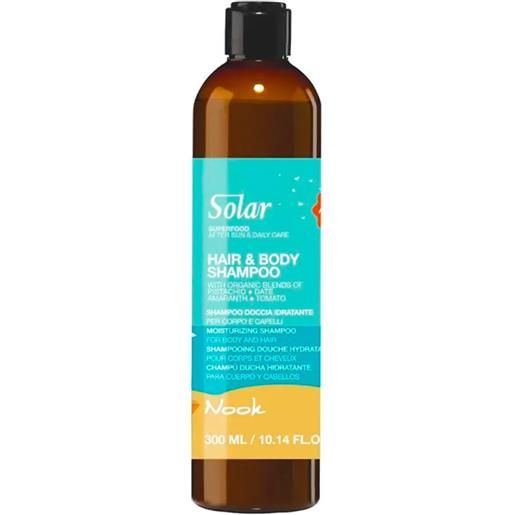 Nook shampoo doccia solare vegan 250ml