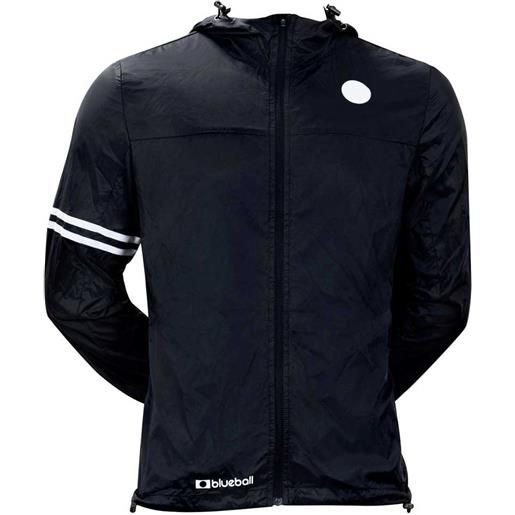 Blueball Sport windbreaker hoodie jacket nero s uomo