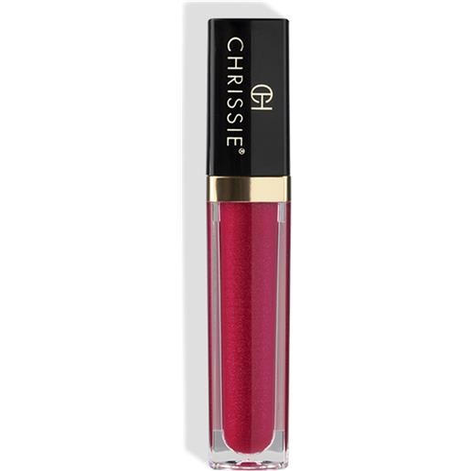 Chrissie Cosmetics chrissie lip gloss ialuronico 8k ultra hd - shine colore 110 ibiscus, 6ml
