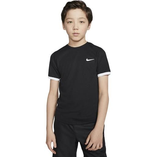 NIKE dry top ss t-shirt tennis bambino