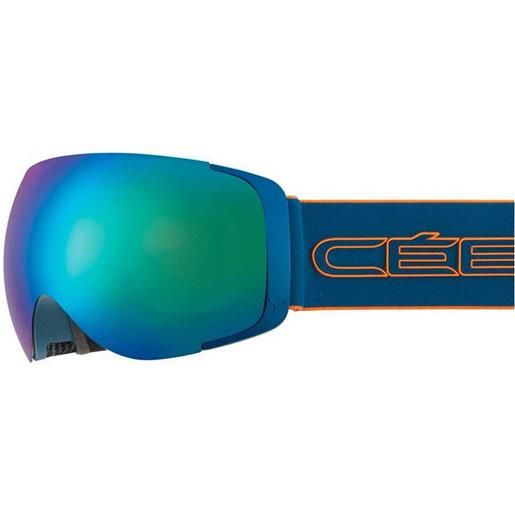 Cebe exo ski goggles blu orange brown flash blue/cat3- amber flash mirror/cat1