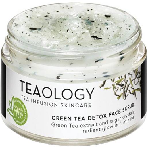 Teaology green tea detox face scrub