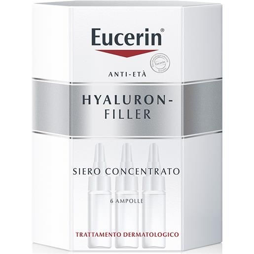 BEIERSDORF eucerin hyaluron-filler concentrato siero trattamento antirughe 6 fiale