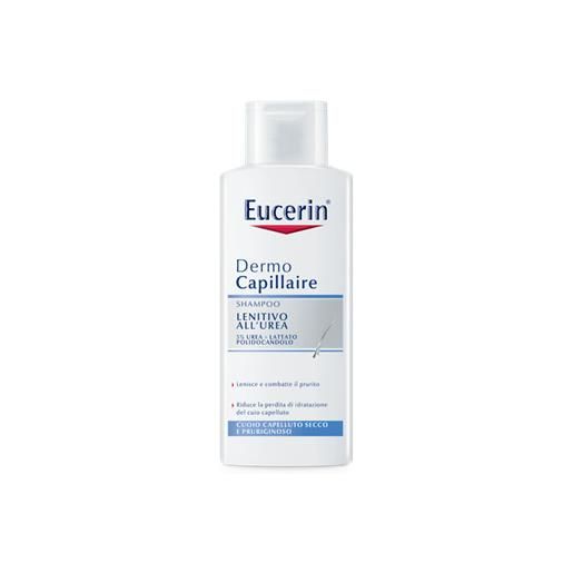 BEIERSDORF eucerin dermocapillaire shampoo lenitivo all'urea 250 ml