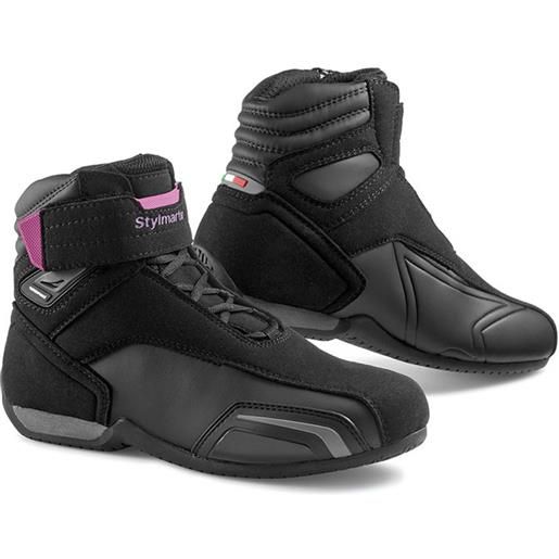 STYLMARTIN scarpe moto stylmartin vector wp donna nero rosa