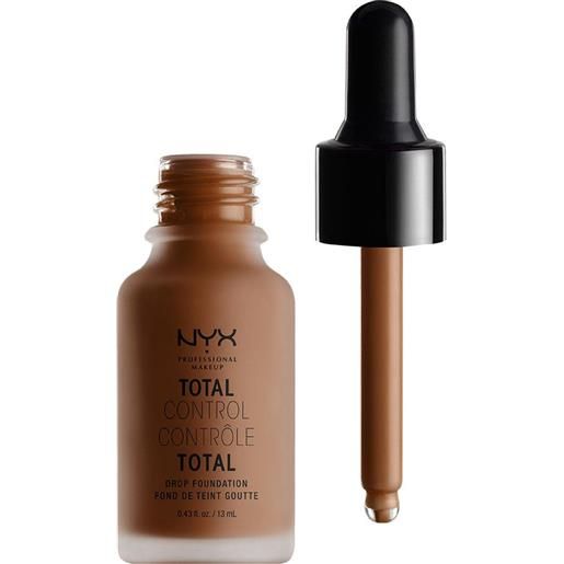 Nyx Professional MakeUp total control drop foundation fondotinta liquido cocoa