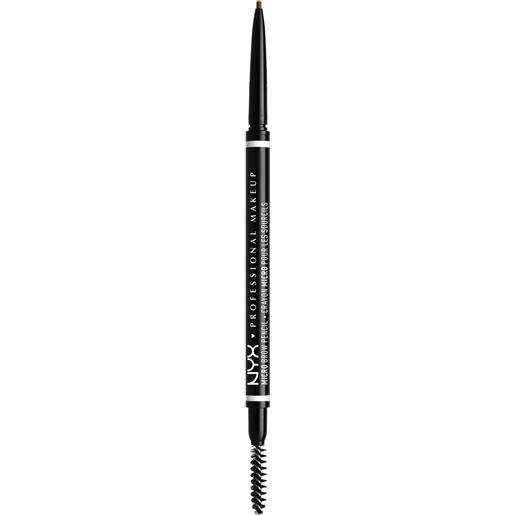 Nyx Professional MakeUp micro brow pencil matita sopracciglia ash brown