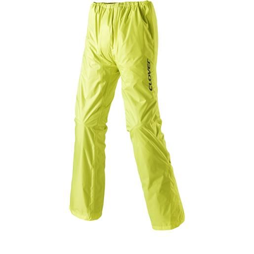 Clover pantalone antipioggia wet pants pro - giallo. Fluo