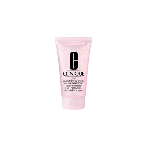 Clinique 2-in-1 cleansing micellar gel + light make-up remover 150 ml