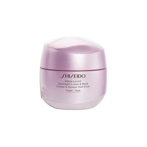 Shiseido white lucent creme & masque nuit eclat 50 ml