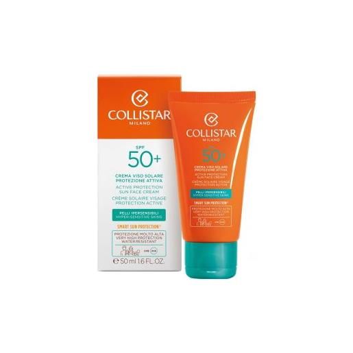Collistar crema viso solare protezione attiva pelli ipersensibili spf 50+ 50 ml