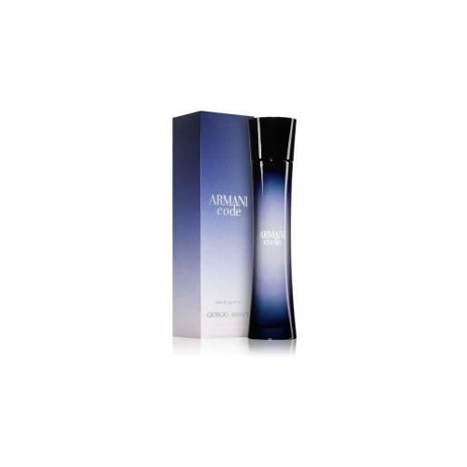 Armani code pour femme 75 ml, eau de parfum spray