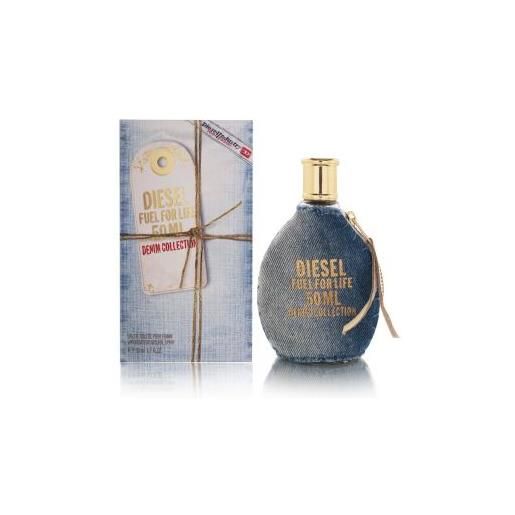 Diesel fuel for life denim collection 50 ml, eau de toilette spray