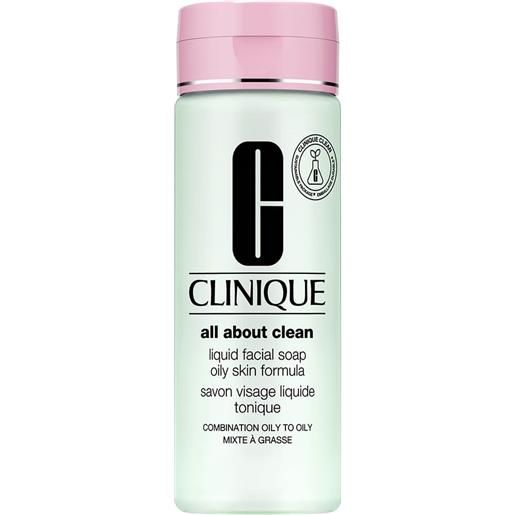 Clinique all about clean liquid facial soap - pelle da normale a oleosa