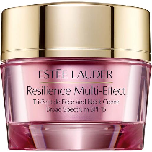Estee Lauder resilience multi-effect tri-peptide face and neck creme spf15 - pelli aride