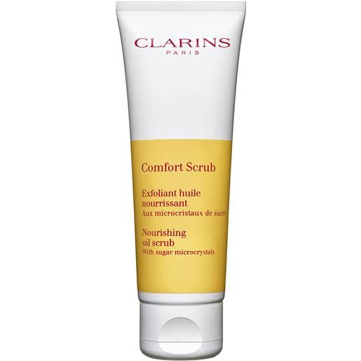 Clarins comfort scrub exfoliant huile nourissant