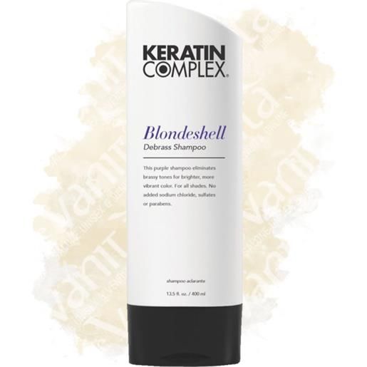 Shampoo capelli biondi blondeshell keratin complex - 400ml