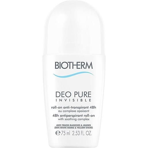 Biotherm deo pure invisible deodorante, 150-ml