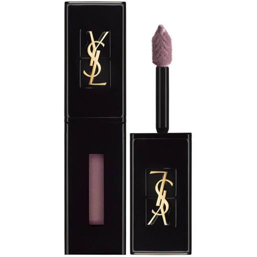 Yves saint laurent labbra rouge pur couture vernis à lèvres vinyl cream, 418-purple-sound