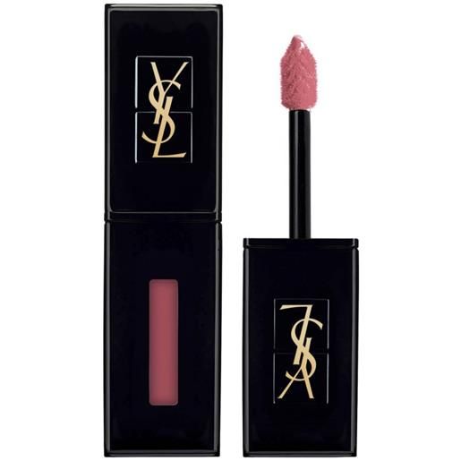 Yves saint laurent labbra rouge pur couture vernis à lèvres vinyl cream, 412-rose-mix