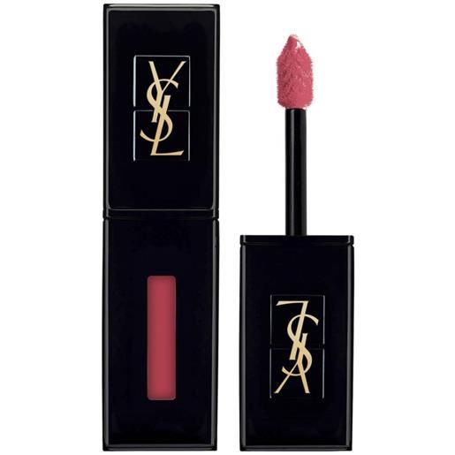 Yves saint laurent labbra rouge pur couture vernis à lèvres vinyl cream, 403-rose-happening