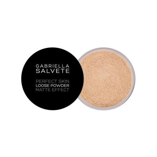 Gabriella Salvete perfect skin loose powder cipria in polvere opacizzante 6.5 g tonalità 01