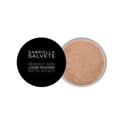 Gabriella Salvete perfect skin loose powder cipria in polvere opacizzante 6.5 g tonalità 02