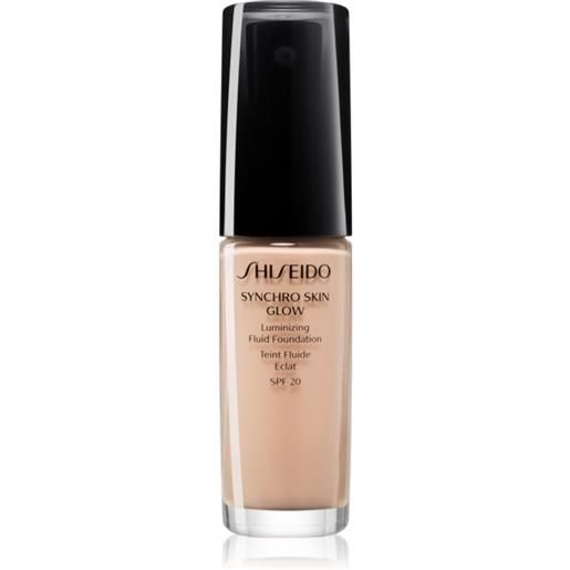Shiseido synchro skin glow luminizing fluid foundation 30 ml