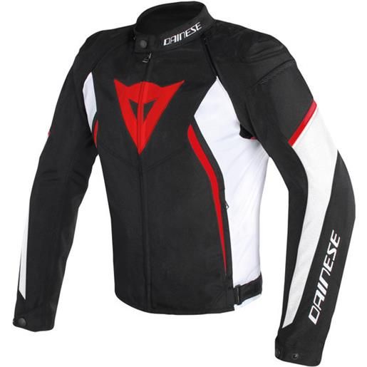 Dainese avro d2 tex jacket-858-black/white/red