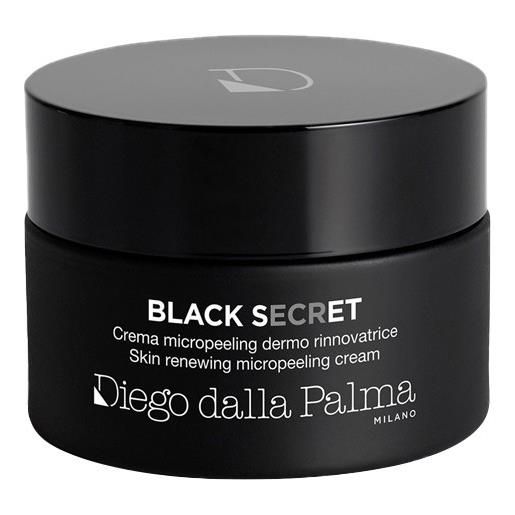 DIEGO DALLA PALMA black secret - crema micro peeling dermo rinnovatrice 50 ml