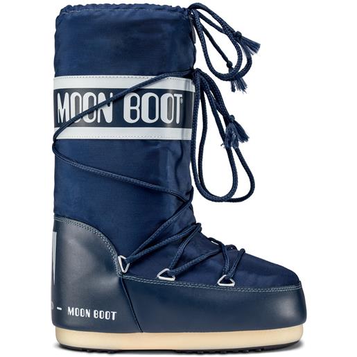 Moon boot icon blu navy in nylon originals® - blue