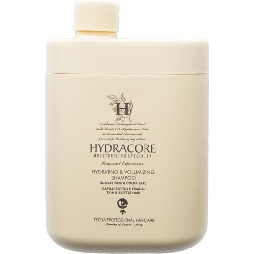 Tecna hydracore hydrating & volumizing shampoo 1000 ml