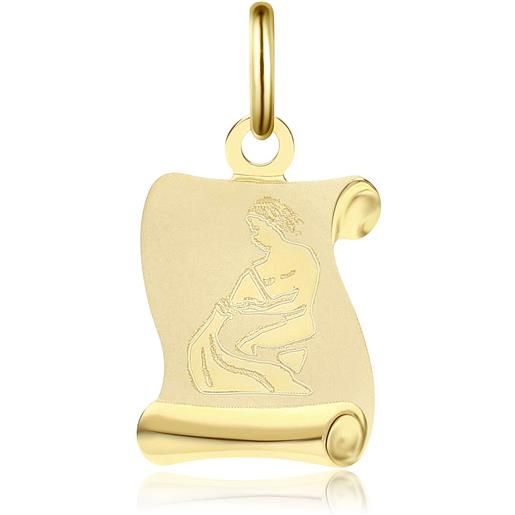 GioiaPura charm unisex segno zodiacale acquario gioiapura gioiello oro 750 gp-szoo290ggac