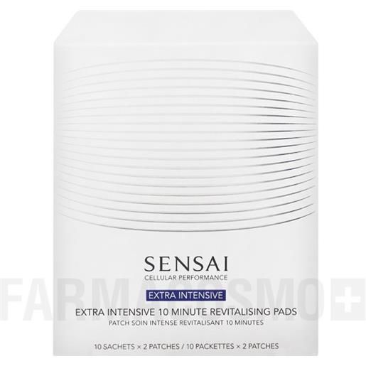 KANEBO sensai extra intensive 10 minute revitalising pads - 10 bustine x 2 patch