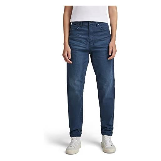G-STAR RAW janeh ultra high waist mom ankle jeans, antic faded oregon blue b631/b820, 30w / 32l donna