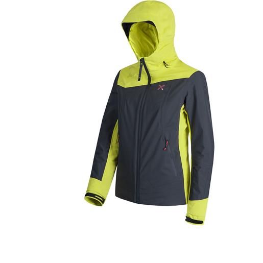 MONTURA ski evolution w jacket 9374 piombo/giallo zolfo