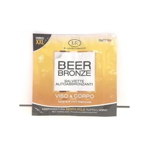 LR Wonder Company beer bronze salviettine autoabbronzanti viso-corpo