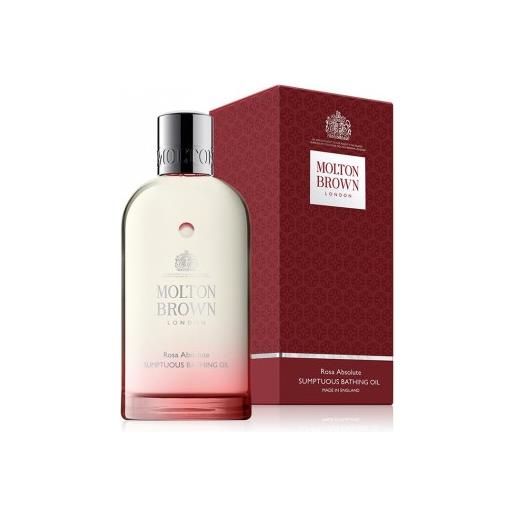 Molton Brown London rosa absolute sumptuous bathing oil 200ml