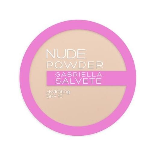 Gabriella Salvete nude powder spf15 cipria compatta 8 g tonalità 01 pure nude