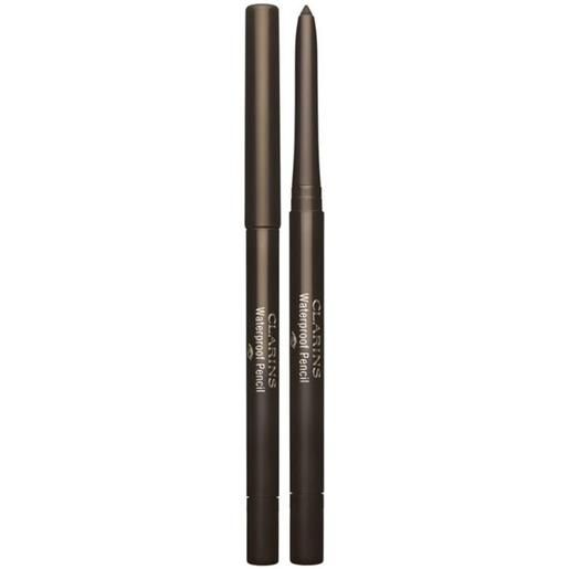 Clarins waterproof pencil eyeliner, 02-chestnut-2