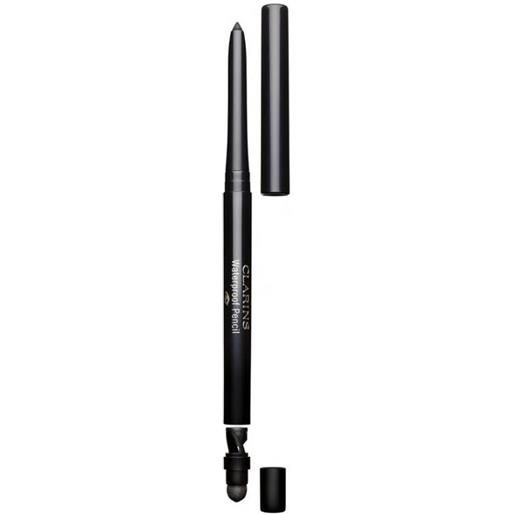 Clarins waterproof pencil eyeliner, 01-black-tulip