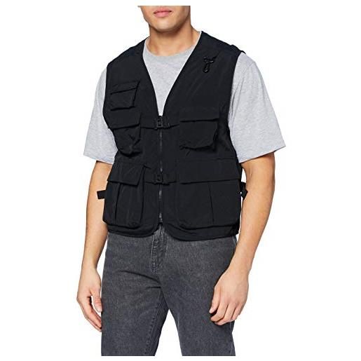 Urban Classics weste men tactical vest giacca, black, 3xl uomo