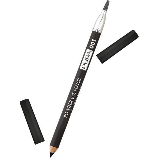 Pupa powder eye pencil - matita occhi effetto polvere* n. 001 powdery black