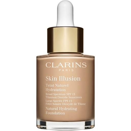 Clarins skin illusion spf 15 fondotinta, 108-sand