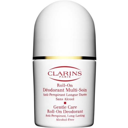 Clarins roll-on déodorant multi-soin deodorante, 50-ml