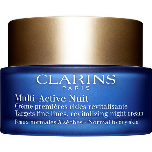 Clarins crema viso multi-active nuit confort, 50-ml